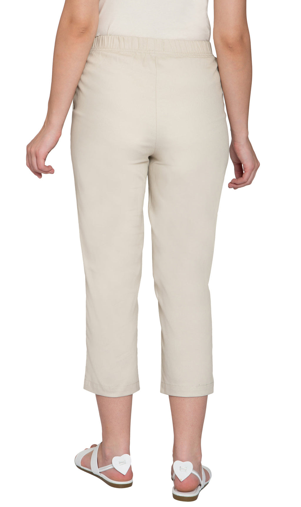 Women's Lightweight Stretch Denim Capri Pants – Comfortable Everyday Fit